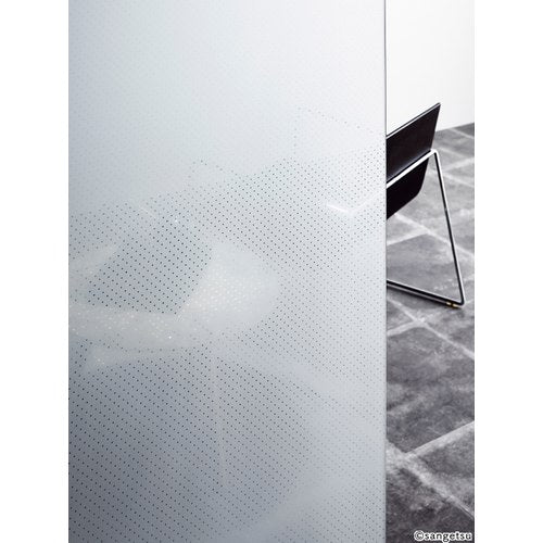 【ガラスフィルム】【サンゲツガラスフィルム】 Geometric ジオメトリック Lokki ロッキ  GF1833 125cm巾 (1m単位切売)