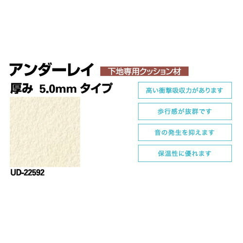 サンゲツ Sフロア アンダーレイ UD-22592 厚み5mmタイプ (1m単位)