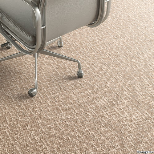 サンゲツ カーペットタイルDT TEXTILE テネロ2 DT-4800【1枚単位】| 縦と横のラインの交差がファブリックのような質感を演出