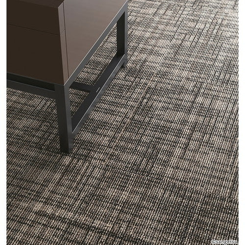 サンゲツ カーペットタイルDT TEXTILE ベルダ2 DT-4350【1枚単位】| 縦と横のラインの交差がファブリックのような質感を演出