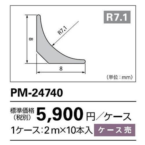 サンゲツ Sフロア 面材(R7.1) PM-24740 ケース単位(10本入)