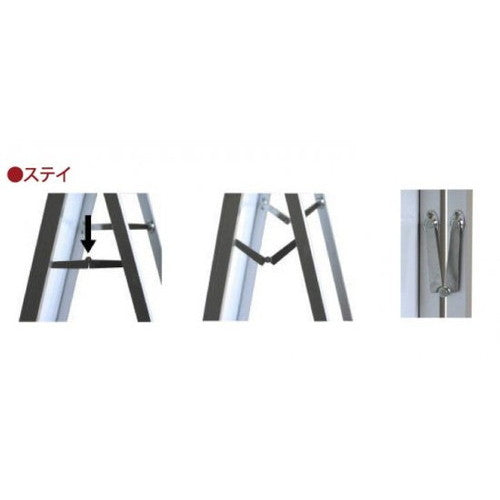 ポスターグリップスタンド看板コンビ(屋内用) A1A1片面シルバー PGSKC-A1A1KS