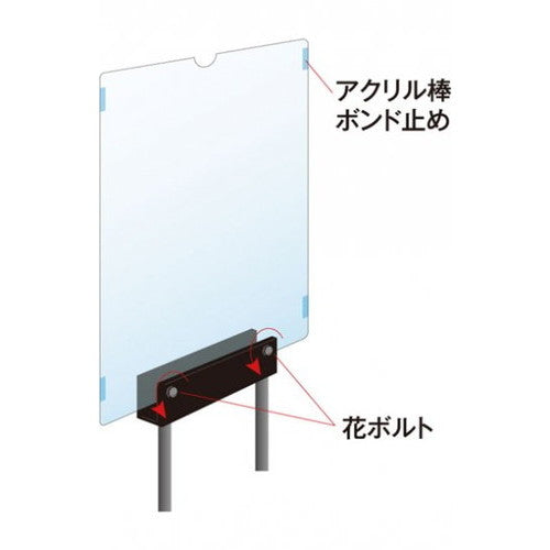 クリエイティブカードサインスタンド A3横 CCS-A3Y