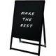 ブラックバリウススタンド看板ブラックボード450×600片面BVASKBB-450X600Kの商品画像