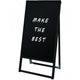 ブラックバリウススタンド看板ブラックボード450×900片面BVASKBB-450X900Kの商品画像