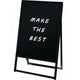 ブラックバリウススタンド看板ブラックボード600×900片面BVASKBB-600X900Kの商品画像