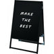 ブラックバリウススタンド看板ブラックボード600×900両面BVASKBB-600X900Rの商品画像