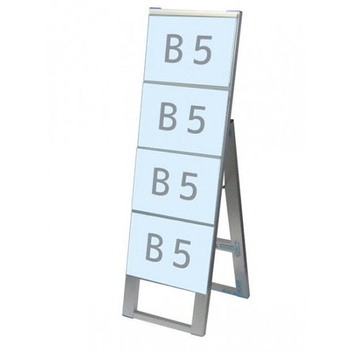 カードケーススタンド看板B5横4片面CCSK-B5Y4Kの商品画像