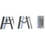 ラックスタンド看板 A3横ホワイト(アクリルボックス付) RASKA-A3YW