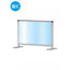 パーテーションスタンド450X600ロウ(塩ビ仕様)HBPL450X600Eの商品画像