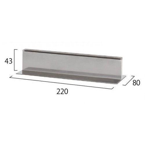 miniパーテーション 透明 10枚セット MNPT450X450-10set