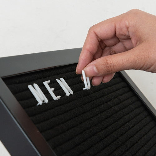 カフェ レストラン 飲食店ツール レターボード S 300角 ブラック 61667SBK