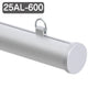 メディアホルダー(アルミ)25AL-600シルバー40886SLVの商品画像
