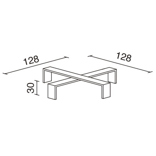 十字トップパーツSP10-JX(クローム)51886***の商品画像