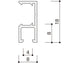 コレダーラインG2レール(軽量用)3m ホワイト NKORG2W3
