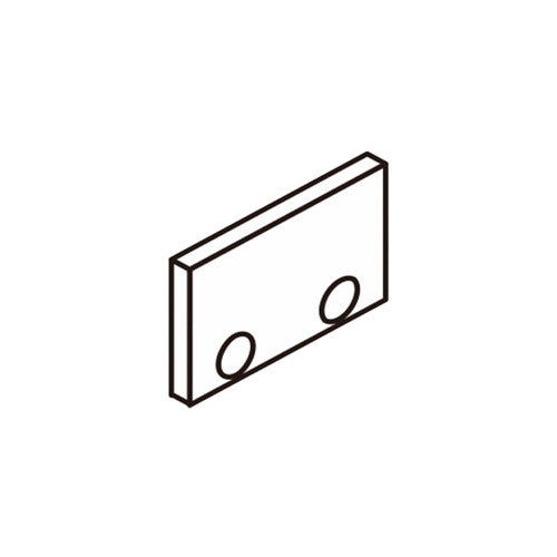 エンドキャップMC-11Eホワイト52952WHTの商品画像
