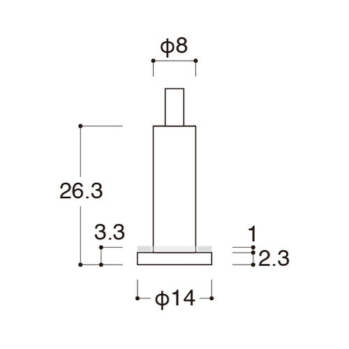 MHS-104 ロック吊棚受け 55477***