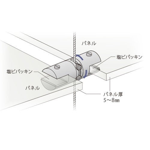 PW-20 パネルホルダーダブル 58606***