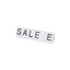 プライスキューブ補充S用5セット白/黒SALE07107BKS