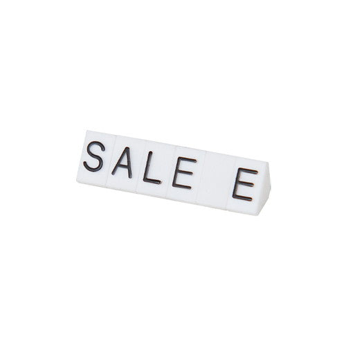 プライスキューブ補充S用5セット白/黒SALE07107BKS