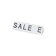 プライスキューブ補充S用5セット白/黒SALE07107BKS