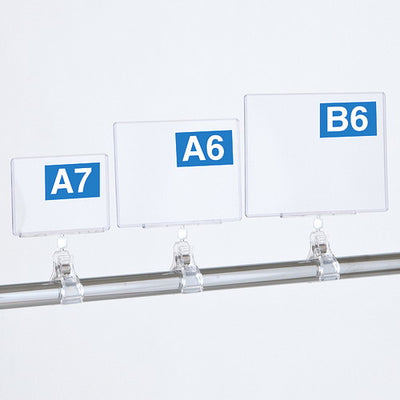 クリップ式カードケースB6用(3ケ)55925-3*