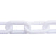 プラスチックチェーンNO.80(PW)白22635WHT