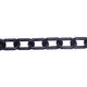 プラスチックチェーンNO.40(PW)黒22637BLK