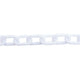 プラスチックチェーンNO.40(PW)白22637WHT