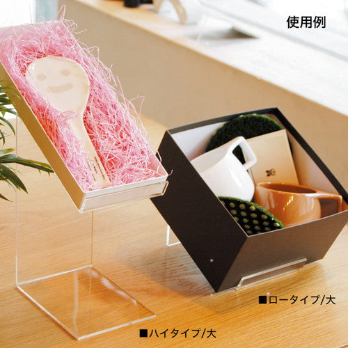 アクリル商品台 ハイタイプ 大 ASH-2 52583-2*