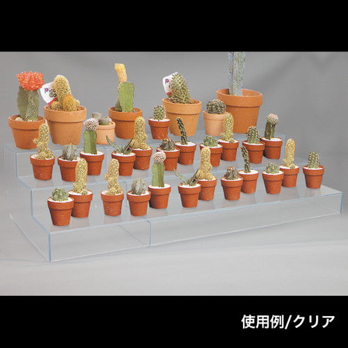 スライド式ひな段(3段) ブラック 30585***