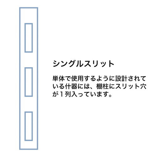 貫通式角バーセット W1200mm D150 40447-3*