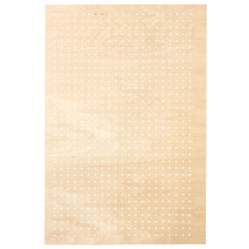 有孔パネル壁面600×900シナ柄61898-01