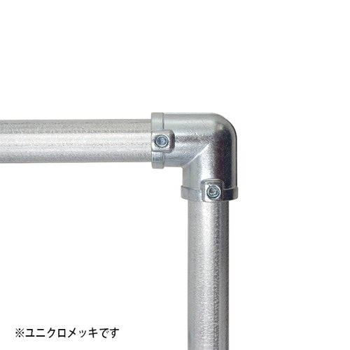 パイプクランパー ID-610 クランパーL型 黒亜鉛メッキ 黒亜鉛メッキ 61876-02