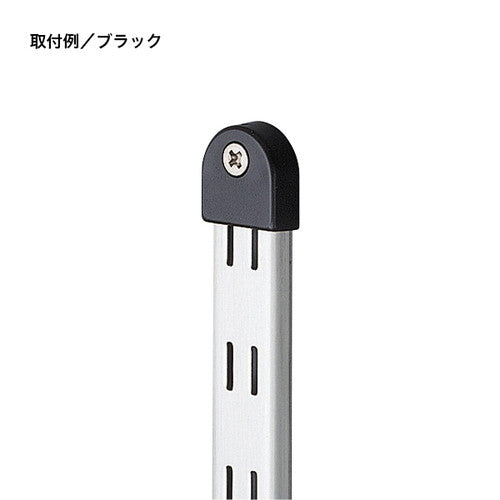PAMP 棚パーツ 棚柱用エンドキャップ 黒 SP-18E-BL SP-18E-BL 52147***