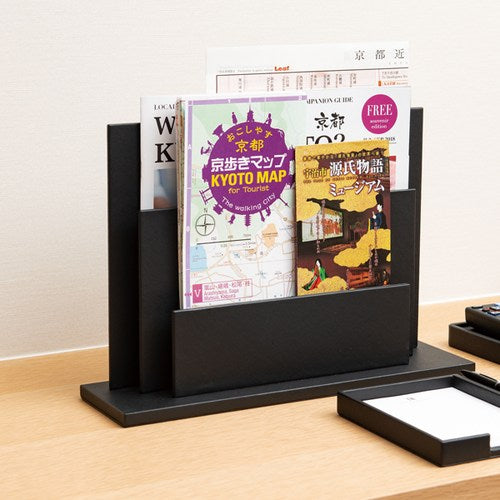ホテル用客室備品 パンフレット立 HG10BKブラック ブラック 61199BLK