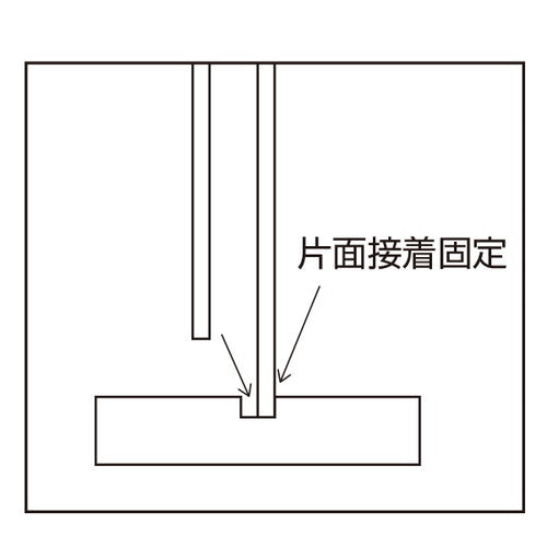 アーバンTB型POP立 アクリルマグT型スタンド A6 60605-01