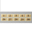 テーブルナンバー和風タイプBJ25チークー3EBJ25-3*の商品画像