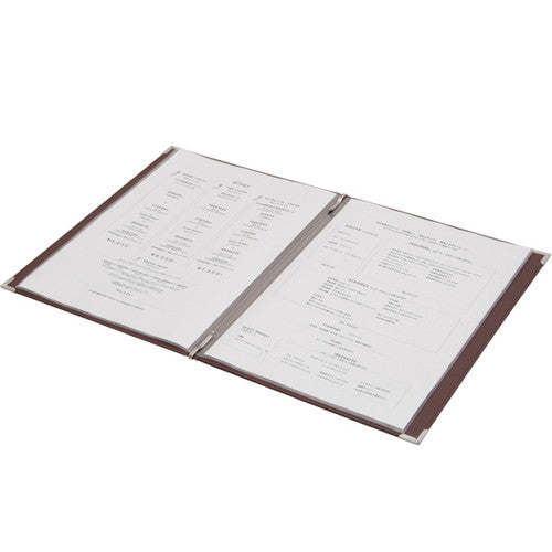 アーバンメニュー UM-1 (A4-4P) 茶 (A4-4P) 茶 33000BRN