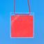 イベントパス(名刺タテ・ヨコ両用)レッド30075***の商品画像