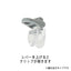 名札用パーツ/安全ピン FISHクリップ F-3 (丸穴)6mm ブラック (丸穴)6mm ブラック 50891BLK