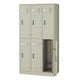 6人用ロッカー3連2号LK6N-AW41364-AWの商品画像