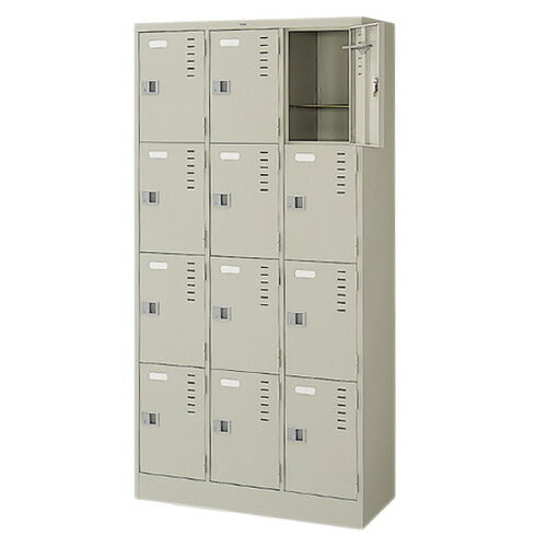 12人用ロッカー3連4号LK12-AW52394-AWの商品画像