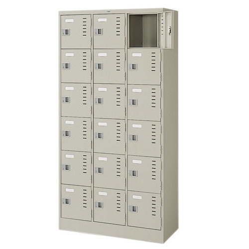 18人用ロッカー3連4号LK18-AW52395-AWの商品画像