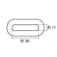 蛍光プラチェーン 30m 線径8mm 22635KGN