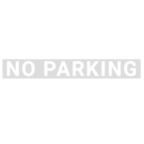 三角コーン用シールNOPARKING(黒文字/白文字)64674-1