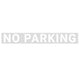 三角コーン用シールNOPARKING(黒文字/白文字)64674-1