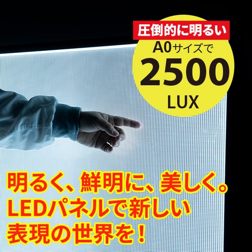 A型LEDスタンド A0タテ 片面 64006-03
