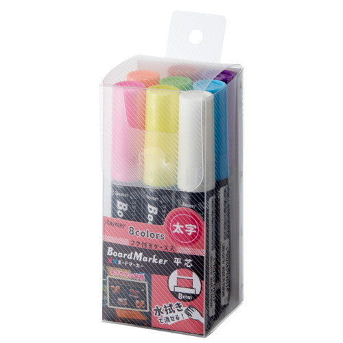 蛍光ボードマーカー(太字)8色セット62586-08