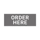 アクリルカラー専用カッティングシートORDERHERE64451-06